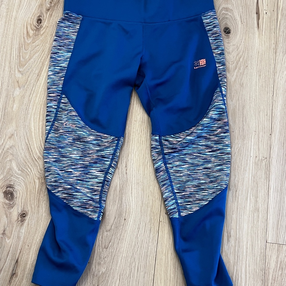 🔵 Karrimor X Lite Running Capri Leggings | Size US 10 / UK 14